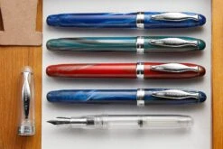 Noodler's Ahab Flex Fountain Pen - Lapis Inferno 15 Noodler's Ahab Flex Fountain Pen - Lapis Inferno -Writing Tools Store Noodler s AhabFlex Group2022 2 03181f4d a8e0 45a6 94f3 8aeef3507954