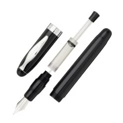 Noodler's Ahab Flex Fountain Pen - Black 8 Noodler's Ahab Flex Fountain Pen - Black -Writing Tools Store Noodlers Ahab Flex Black OW 3
