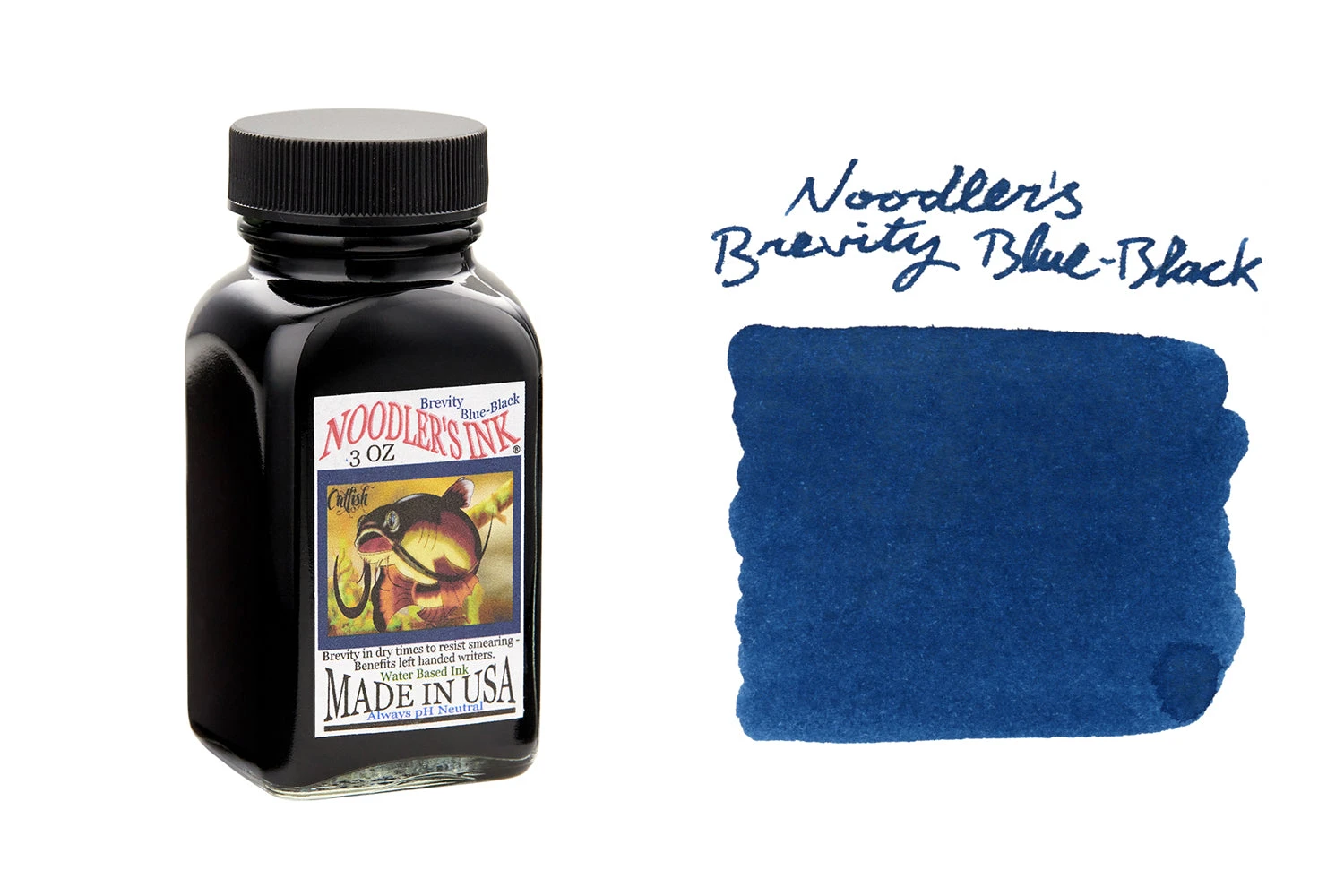 Noodler's Brevity Blue-Black - 3oz Bottled Ink 1 Noodler's Brevity Blue-Black - 3oz Bottled Ink