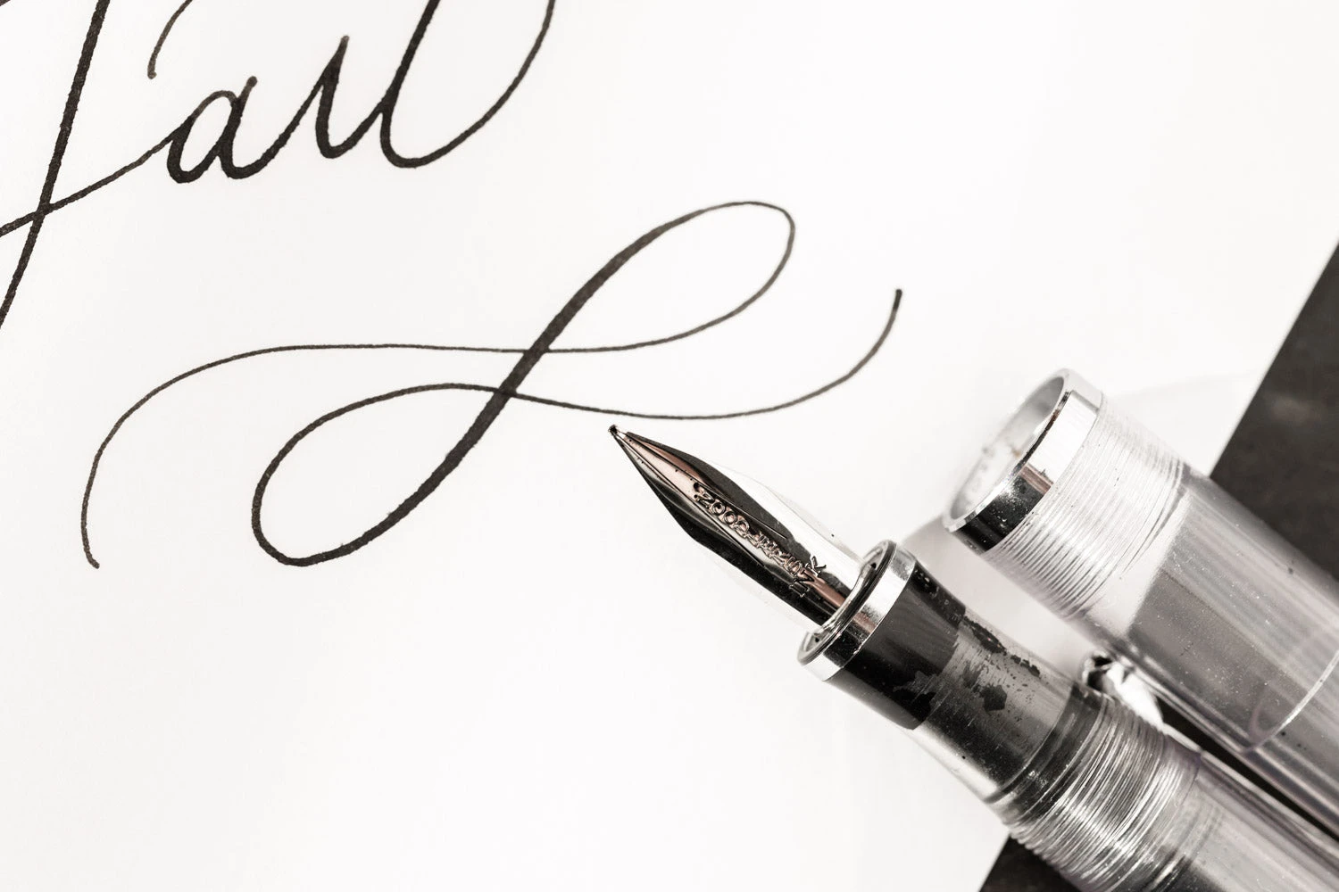 Noodler's Triple Tail Flex Fountain Pen - Clear 15 Noodler's Triple Tail Flex Fountain Pen - Clear - Image 15