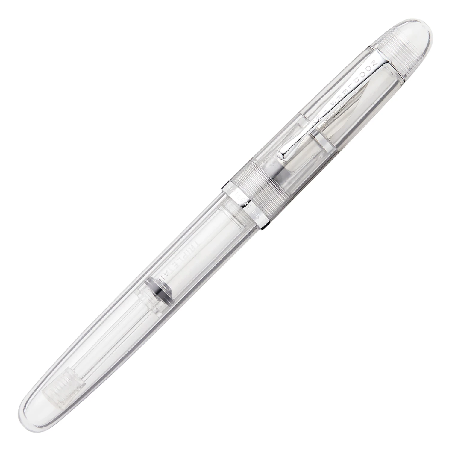 Noodler's Triple Tail Flex Fountain Pen - Clear 2 Noodler's Triple Tail Flex Fountain Pen - Clear - Image 2