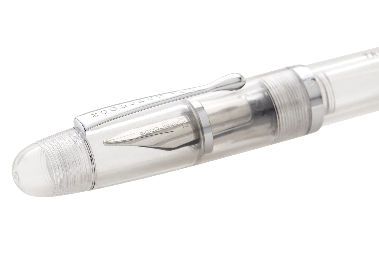 Noodler's Triple Tail Flex Fountain Pen - Clear 5 Noodler's Triple Tail Flex Fountain Pen - Clear - Image 5