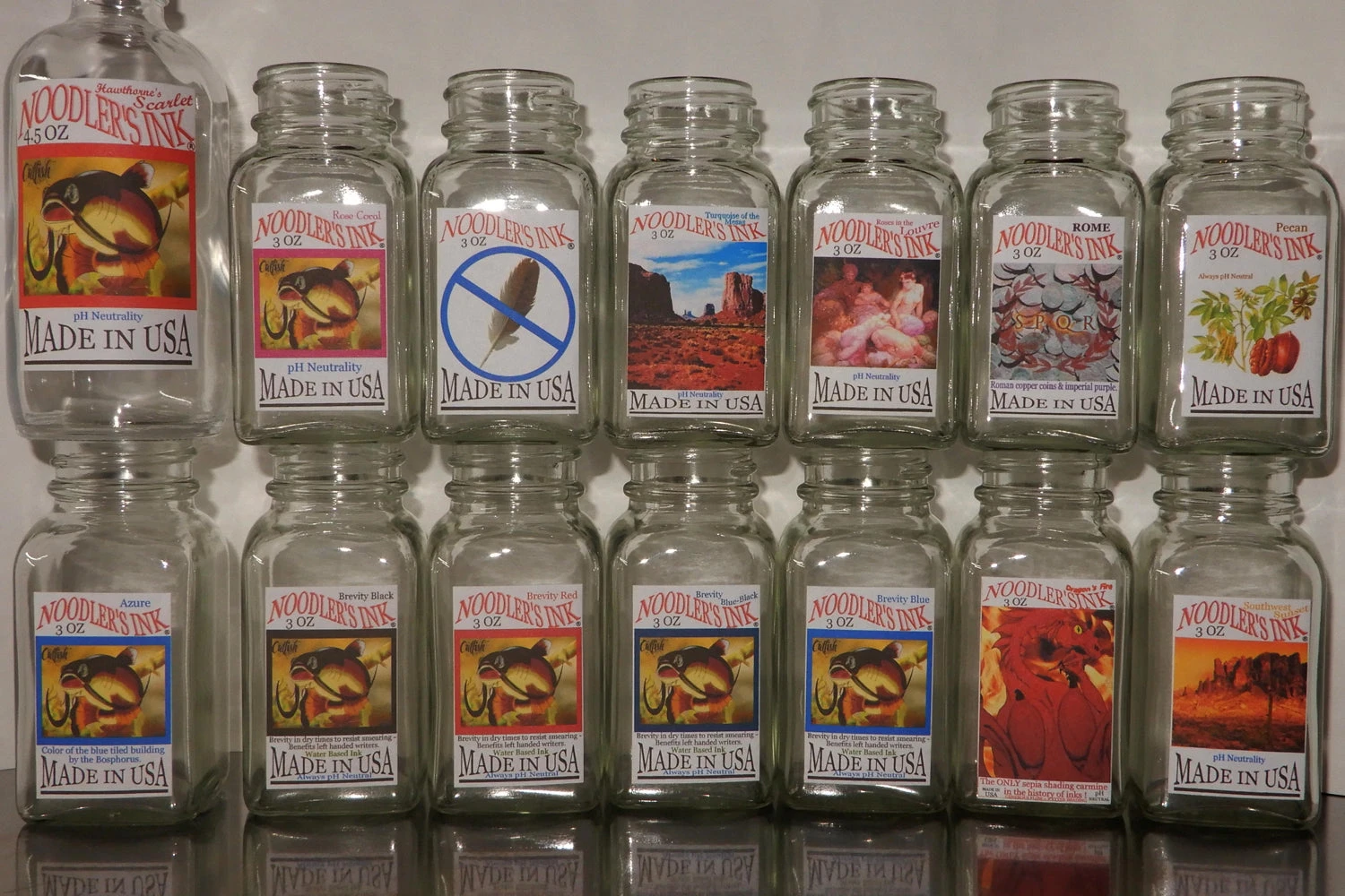 Noodler's Brevity Blue-Black - 3oz Bottled Ink 4 Noodler's Brevity Blue-Black - 3oz Bottled Ink - Image 4