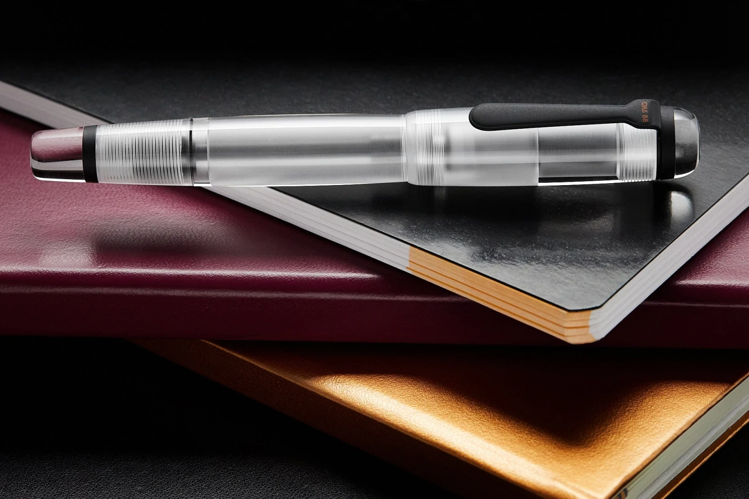 Opus 88 OMAR Fountain Pen - Clear 6 Opus 88 OMAR Fountain Pen - Clear - Image 6