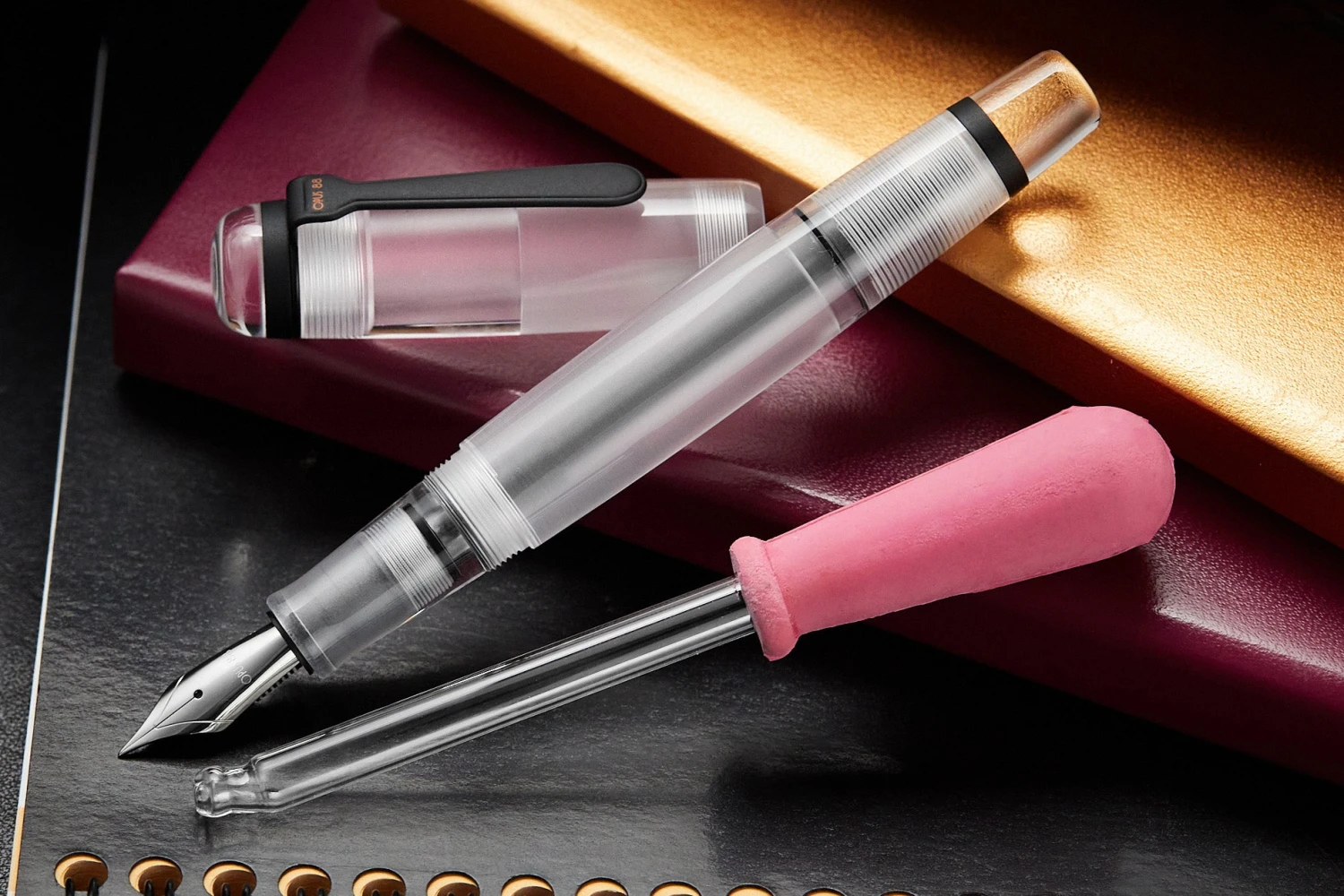 Opus 88 OMAR Fountain Pen - Clear 10 Opus 88 OMAR Fountain Pen - Clear - Image 10