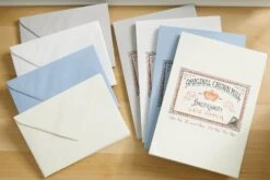 Original Crown Mill Classic Laid A5 Tablet - Cream 16 Original Crown Mill Classic Laid A5 Tablet - Cream -Writing Tools Store OriginalCrownMill ClassicLaid SmallEnvelopes A5Tablet Cream Grey LightBlue White group 2
