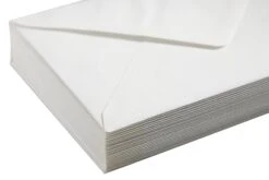 Original Crown Mill Classic Laid Small Envelopes - White -Writing Tools Store OriginalCrownMill ClassicLaidSmallEnvelopes White OW 3