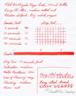 Pilot Iroshizuku Fuyu-gaki - 50ml Bottled Ink 7 Pilot Iroshizuku Fuyu-gaki - 50ml Bottled Ink -Writing Tools Store PN FuyuGaki 1 6307a9a3 e48b 4b0d bdc6 3684a79ee8f9