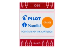 Pilot Namiki Orange - Ink Cartridges -Writing Tools Store Pilot Cartridge Orange stock 2