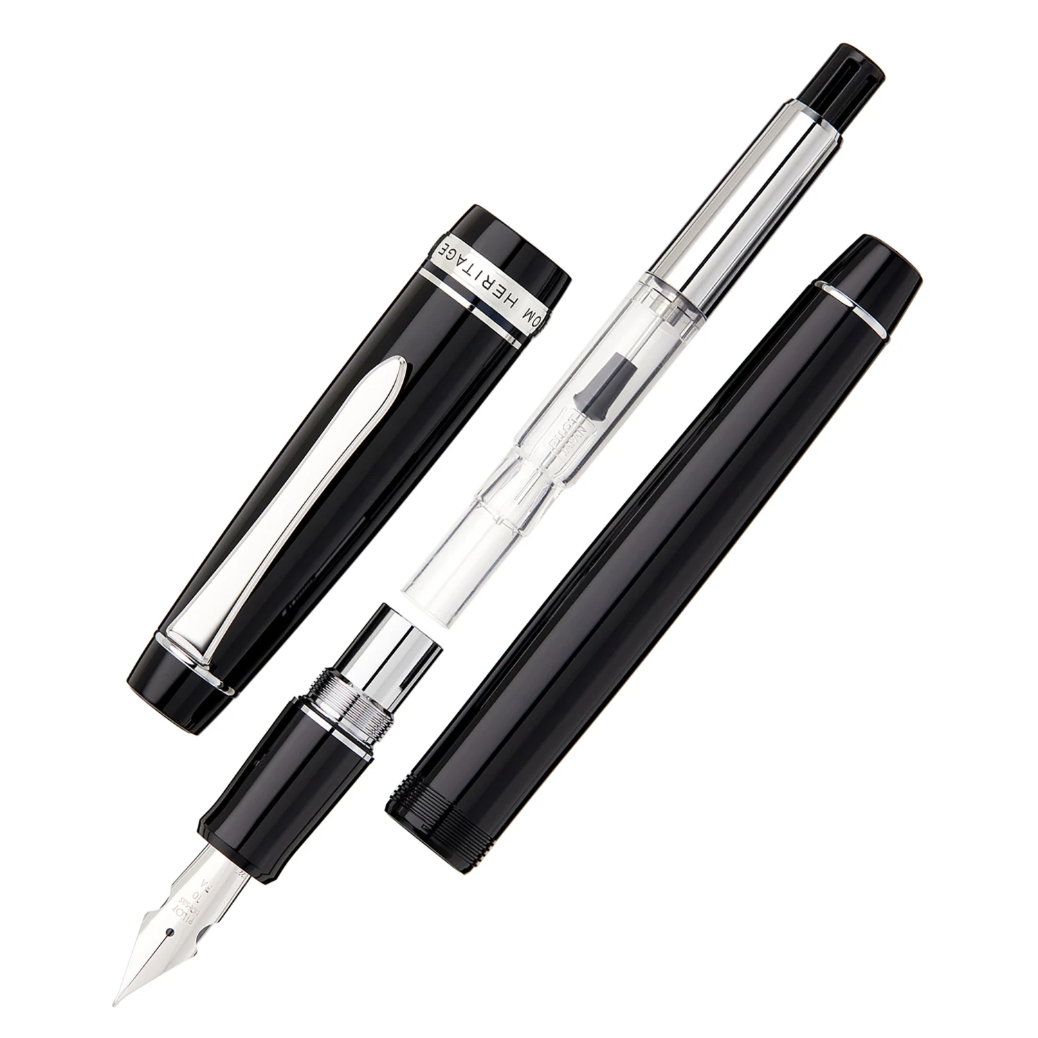 Pilot Custom Heritage 912 Fountain Pen - Black 3 Pilot Custom Heritage 912 Fountain Pen - Black - Image 3