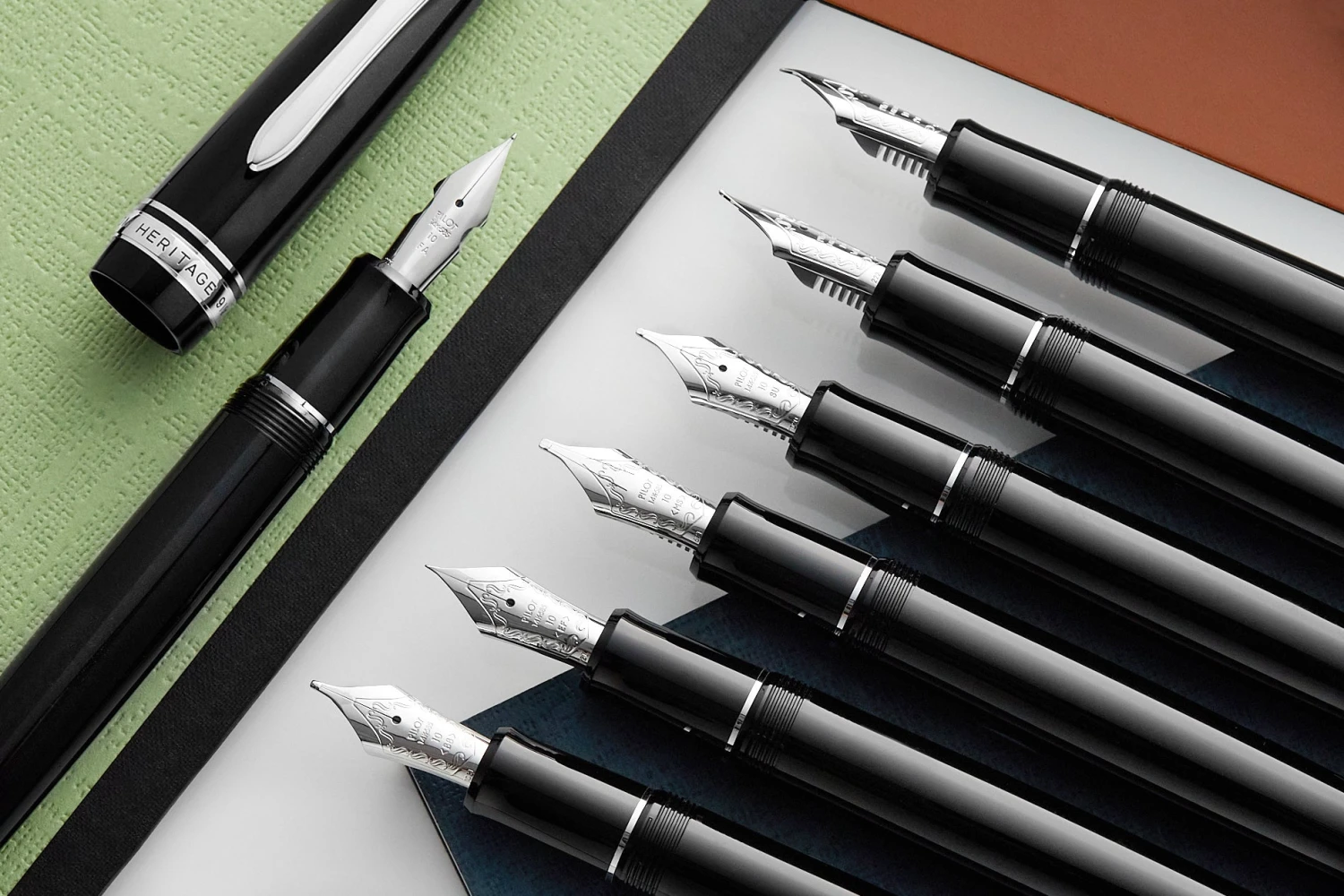 Pilot Custom Heritage 912 Fountain Pen - Black 15 Pilot Custom Heritage 912 Fountain Pen - Black - Image 15