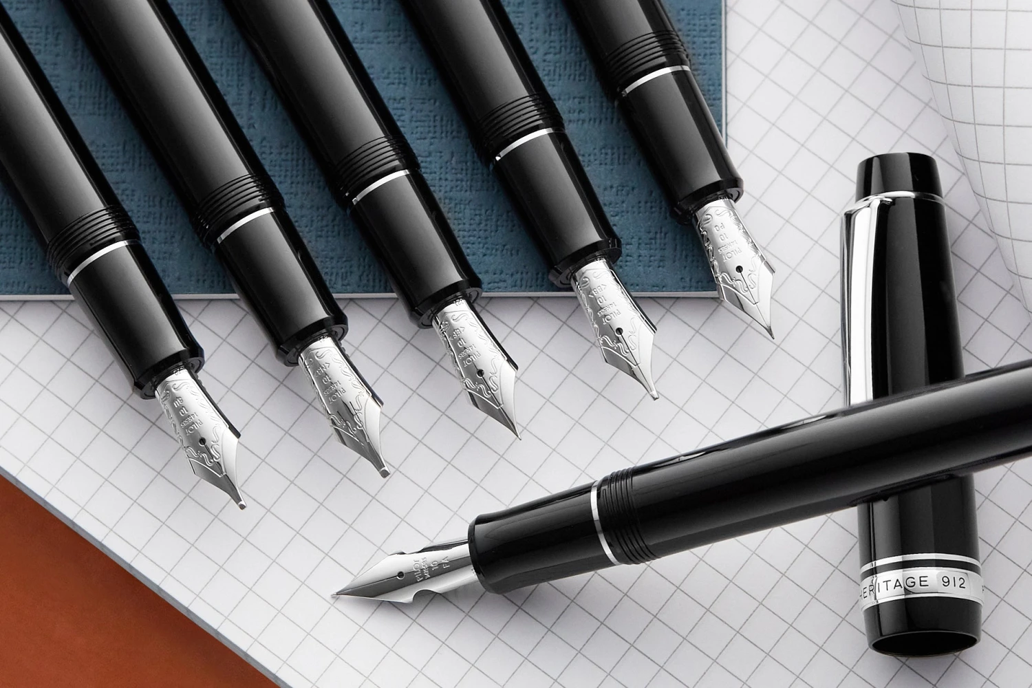 Pilot Custom Heritage 912 Fountain Pen - Black 14 Pilot Custom Heritage 912 Fountain Pen - Black - Image 14