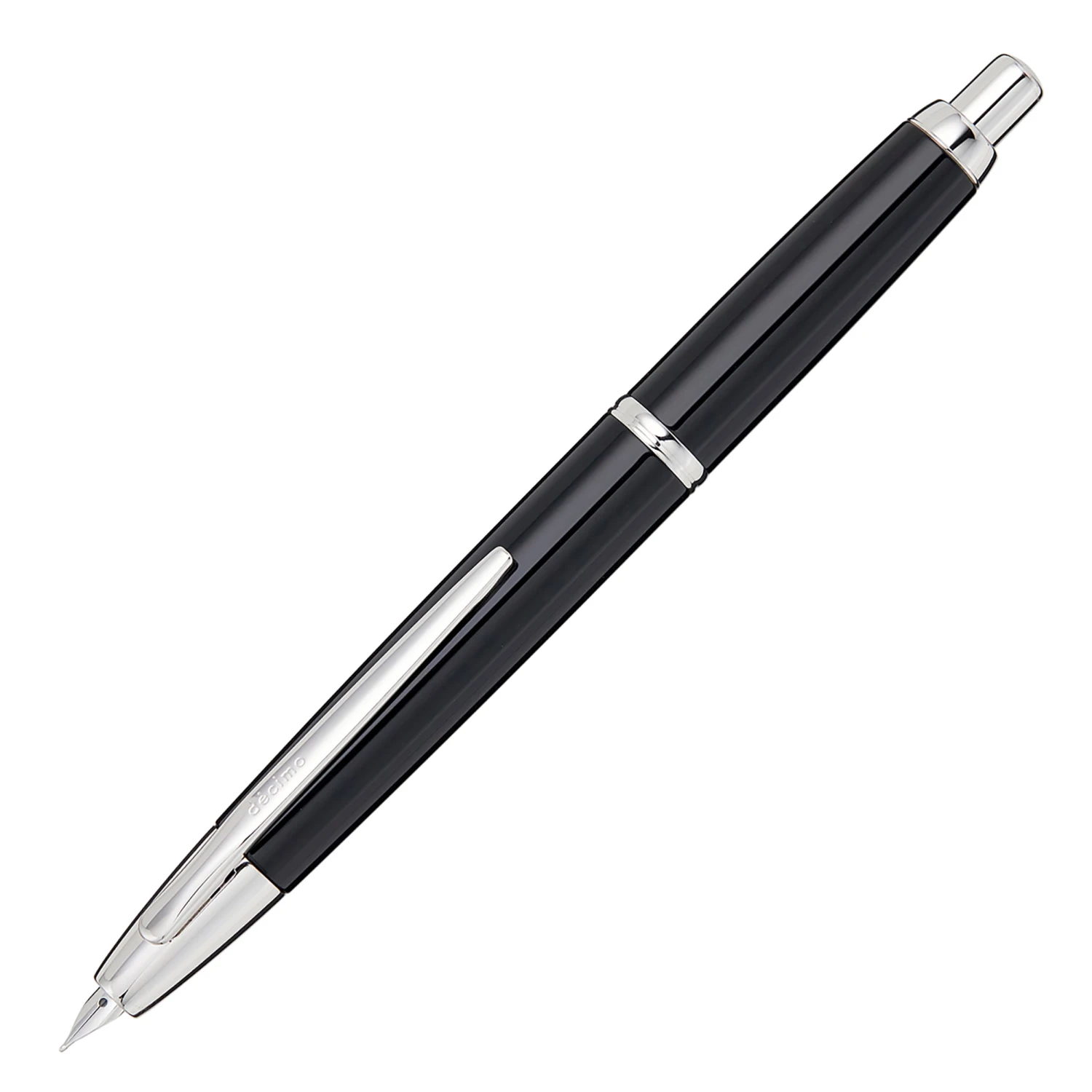 Pilot Vanishing Point Decimo Fountain Pen - Black 1 Pilot Vanishing Point Decimo Fountain Pen - Black
