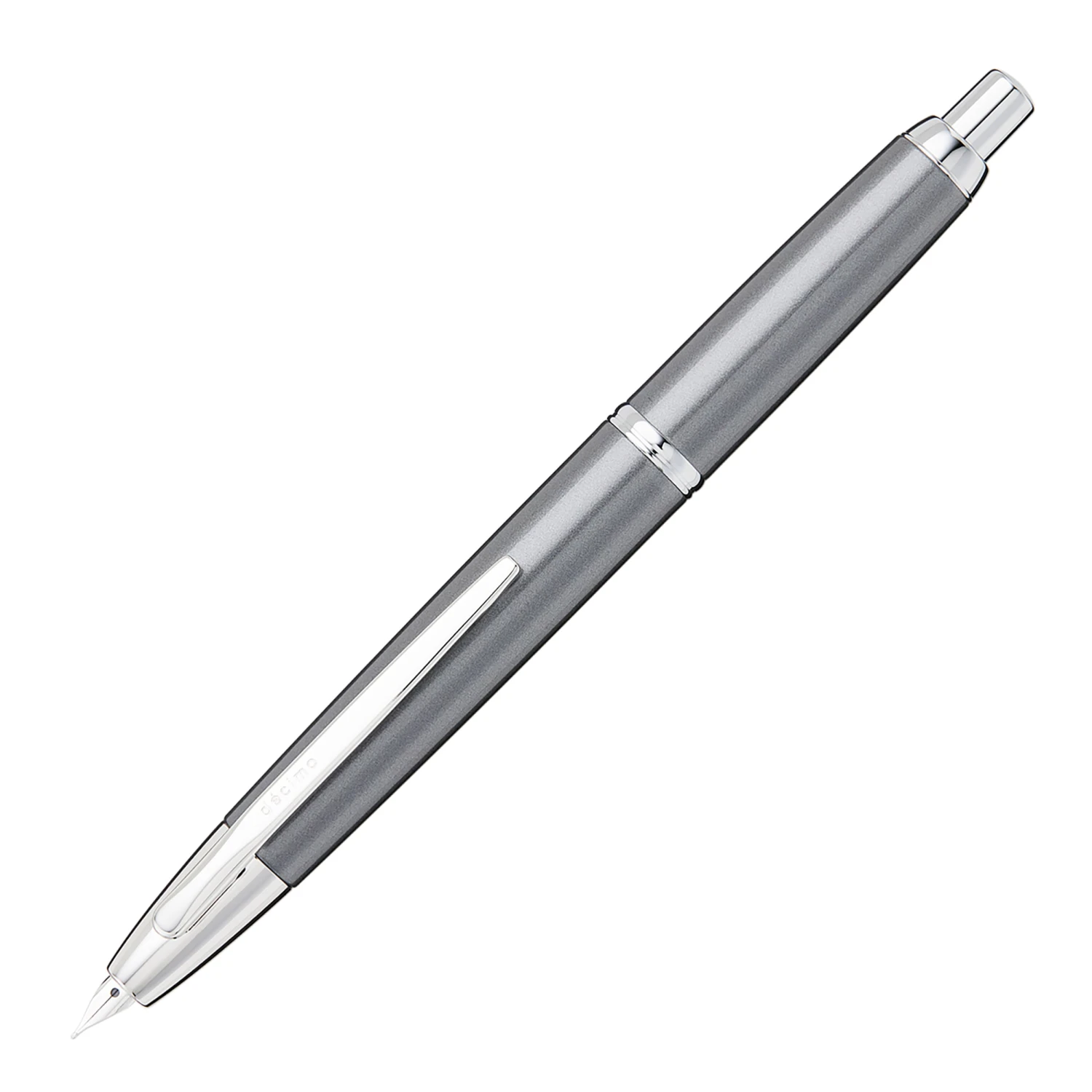 Pilot Vanishing Point Decimo Fountain Pen - Dark Grey 1 Pilot Vanishing Point Decimo Fountain Pen - Dark Grey