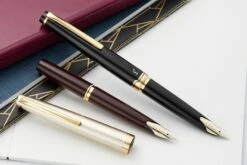 Pilot E95s Fountain Pen - Black 22 Pilot E95s Fountain Pen - Black -Writing Tools Store Pilot E95S Black BurgundyIvory group 1