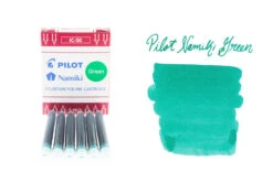 Pilot Namiki Green - Ink Cartridges 5 Pilot Namiki Green - Ink Cartridges -Writing Tools Store Pilot Green Cartridges SwabText