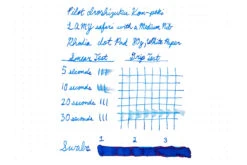 Pilot Iroshizuku Kon-peki - 50ml Bottled Ink -Writing Tools Store Pilot InkReview Iroshizuku KonPeki Rhodia 80g 1