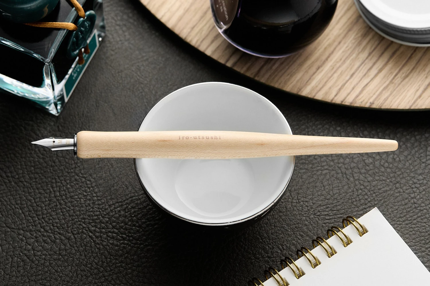 Pilot Iro-Utsushi Dip Pen - Brown Wooden 2 Pilot Iro-Utsushi Dip Pen - Brown Wooden - Image 2