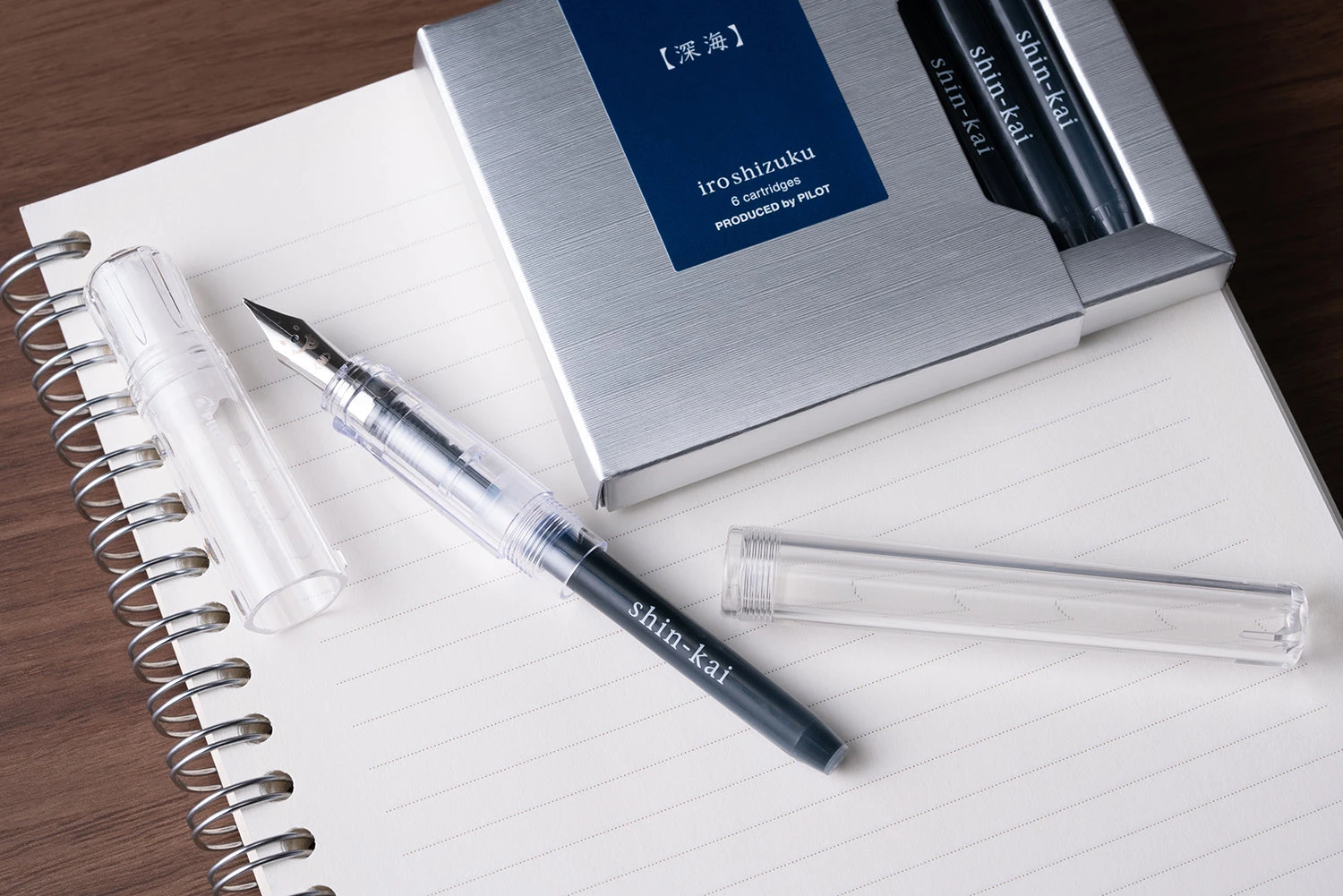 Pilot Iroshizuku Shin-kai - Ink Cartridges 2 Pilot Iroshizuku Shin-kai - Ink Cartridges - Image 2