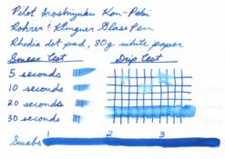 Pilot Iroshizuku Kon-peki - 50ml Bottled Ink -Writing Tools Store Pilot Iroshizuku Kon peki