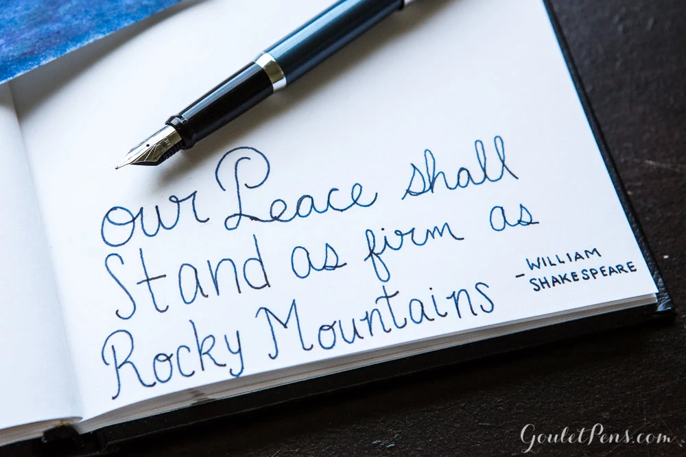 Pilot Iroshizuku Shin-kai - 50ml Bottled Ink 6 Pilot Iroshizuku Shin-kai - 50ml Bottled Ink - Image 6