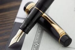 Pilot Justus 95 Fountain Pen - Black/Gold -Writing Tools Store Pilot Justus95 Black 5
