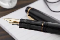 Pilot Justus 95 Fountain Pen - Black/Gold -Writing Tools Store Pilot Justus95 Black 6