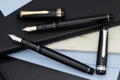 Pilot Justus 95 Fountain Pen - Black/Gold -Writing Tools Store Pilot Justus95 BlackRhodium BlackGold group 1 14502726 a04a 4097 ba16 469ac8bbae80