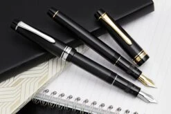 Pilot Justus 95 Fountain Pen - Black/Gold -Writing Tools Store Pilot Justus95 BlackRhodium BlackGold group 2 e3cd6bd4 b742 49f4 8c14 56f8649636c9