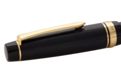 Pilot Justus 95 Fountain Pen - Black/Gold -Writing Tools Store Pilot Justus95 Gold OW 5