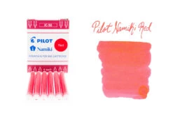 Pilot Namiki Red - Ink Cartridges -Writing Tools Store Pilot Red Cartridges SwabText
