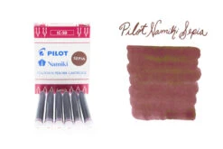 Pilot Namiki Sepia - Ink Cartridges -Writing Tools Store Pilot Sepia Cartridges SwabText