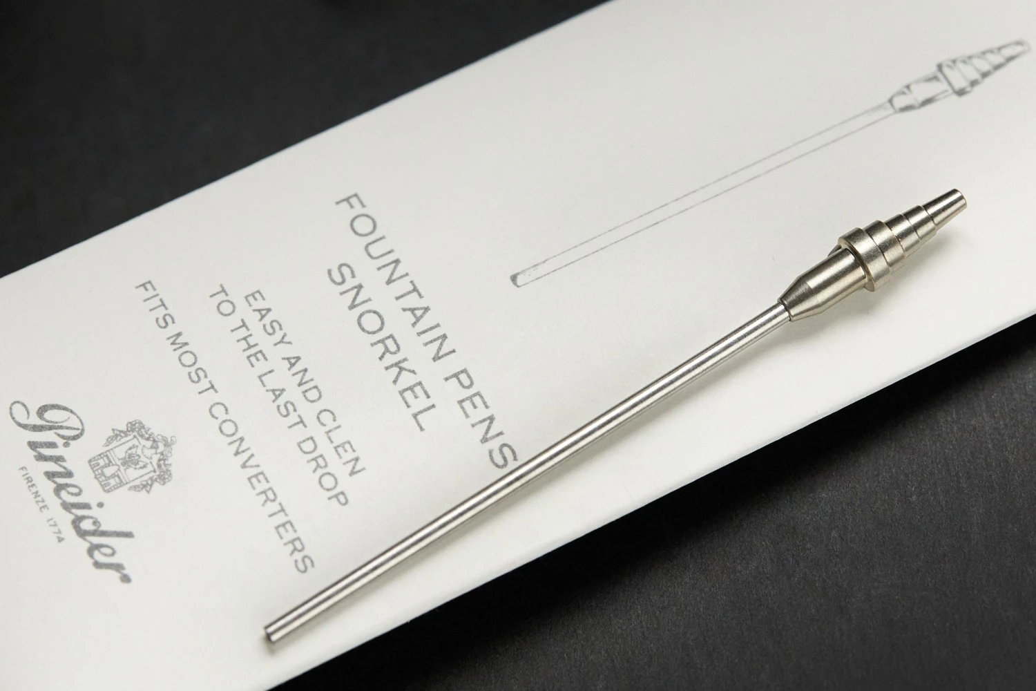 Pineider Snorkel Filler 1 Pineider Snorkel Filler