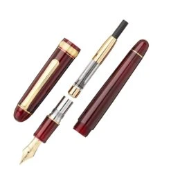 Platinum #3776 Century Fountain Pen - Bourgogne/Gold -Writing Tools Store Platinum 3776 Bourgogne Gold OW 3