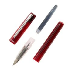 Platinum Prefounte Fountain Pen - Crimson Red -Writing Tools Store Platinum Prefounte CrimsonRed OnWhite 7