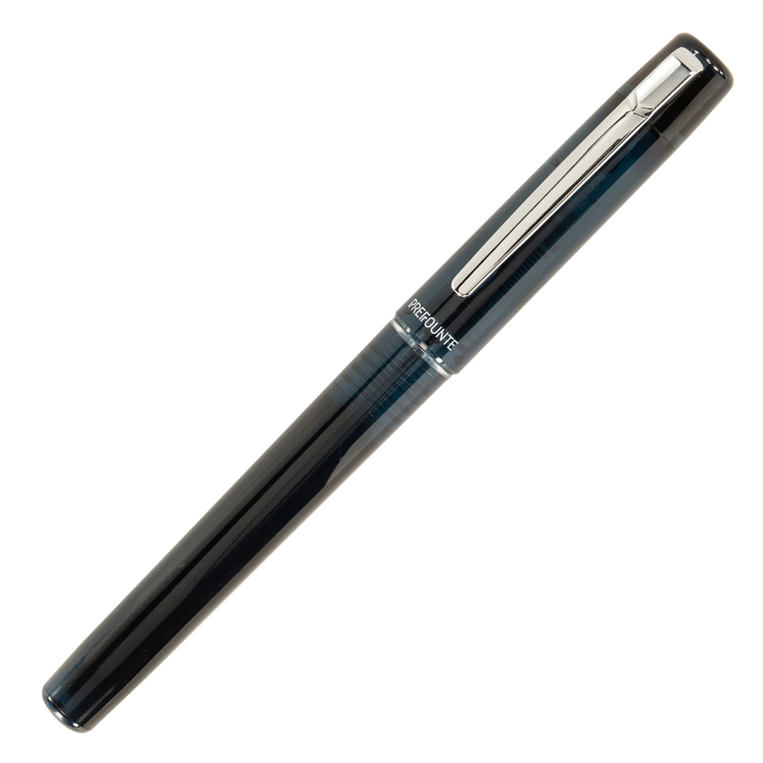 Platinum Prefounte Fountain Pen - Graphite Blue 2 Platinum Prefounte Fountain Pen - Graphite Blue - Image 2