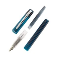 Platinum Prefounte Fountain Pen - Night Sea -Writing Tools Store Platinum Prefounte NightSea OnWhite 7