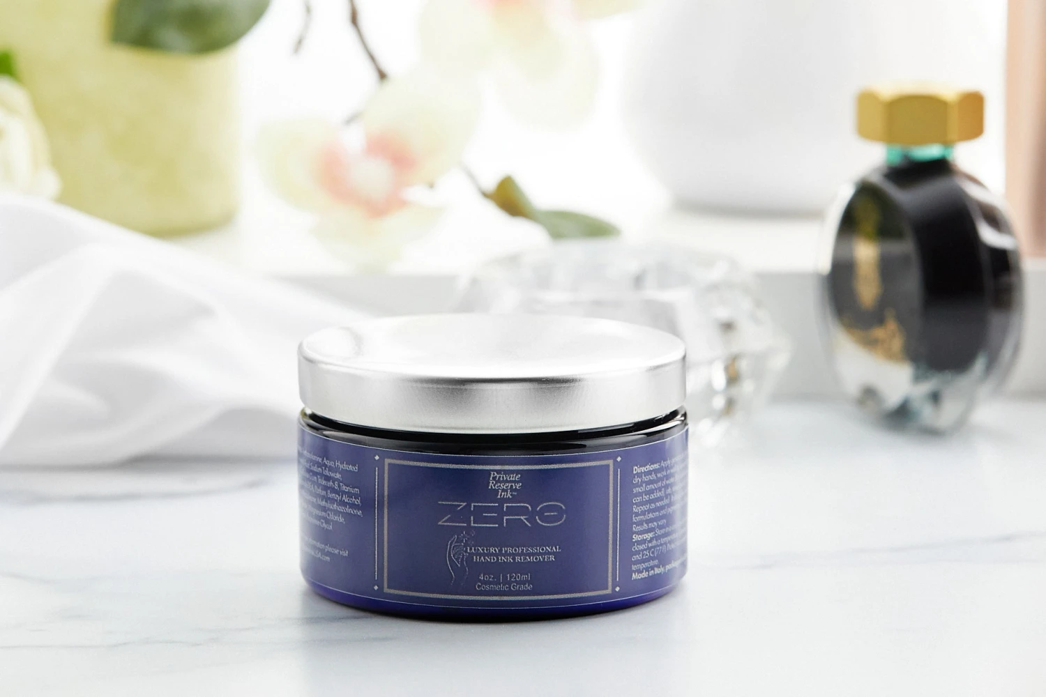 Private Reserve Ink ZERO Luxury Professional Hand Ink Remover - 4oz Jar 1 Private Reserve Ink ZERO Luxury Professional Hand Ink Remover - 4oz Jar