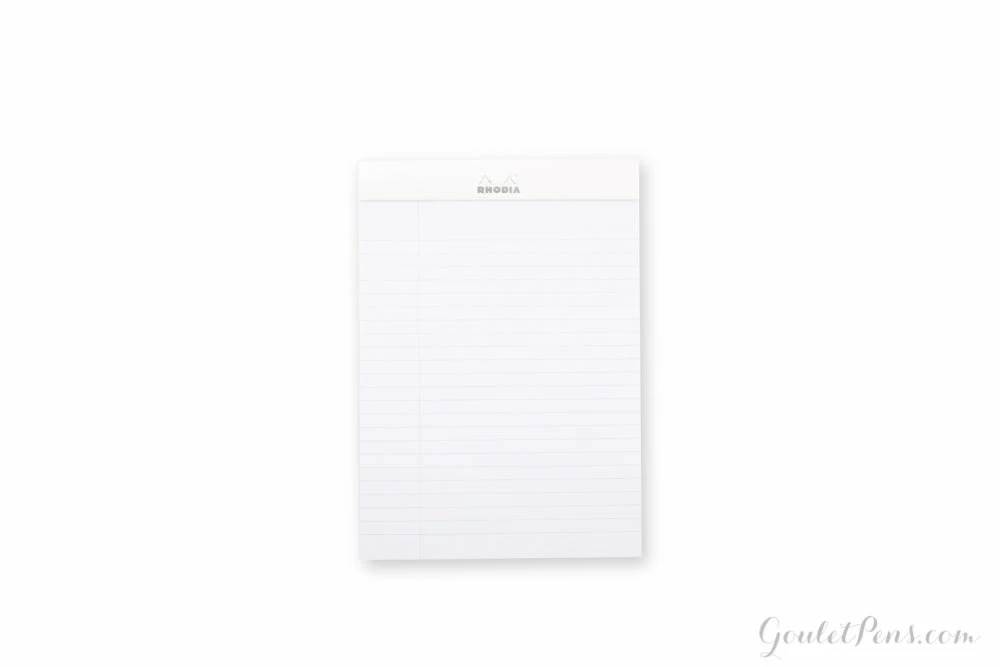 Rhodia No. 16 A5 Notepad - Ice White, Lined 3 Rhodia No. 16 A5 Notepad - Ice White, Lined - Image 3