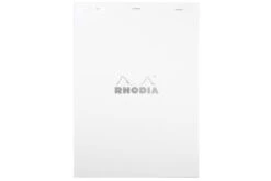 Rhodia No. 18 A4 Notepad - Ice White, Graph