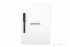 Rhodia No. 18 A4 Notepad - Ice White, Lined -Writing Tools Store R18601W 2