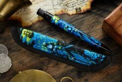 Retro 51 X Rickshaw Bagworks 1 Pen Sleeve - Pirate Party -Writing Tools Store RIckshaw Retro51 PenSleeve PirateParty 2 318cd428 7f60 4633 bda5 2eb32a17ce20