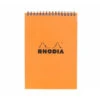 Rhodia No. 16 Top Wirebound A5 Notepad - Orange, Lined