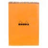 Rhodia No. 18 Top Wirebound A4 Notepad - Orange, Graph