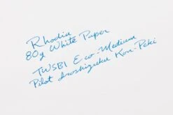 Rhodia No. 16 A5 Notepad - Orange, Blank -Writing Tools Store Rhodia Blank 80gWhite WritingSample 1