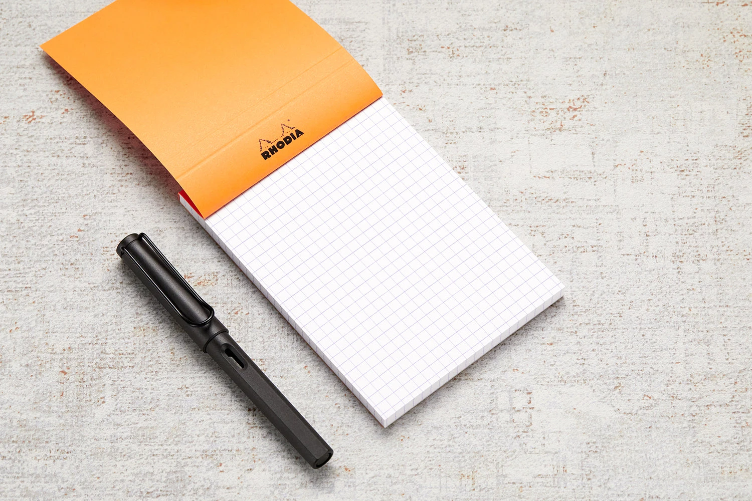 Rhodia No. 13 A6 Notepad - Orange, Graph 6 Rhodia No. 13 A6 Notepad - Orange, Graph - Image 6