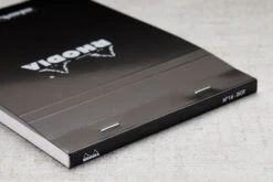 Rhodia No. 16 A5 Notepad - Black, Dot Grid -Writing Tools Store Rhodia ClassicNotepad TopBound No16 Stapled DotGrid Black 3