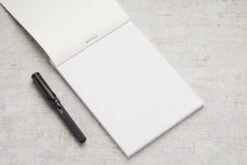 Rhodia No. 16 A5 Notepad - Ice White, Graph 21 Rhodia No. 16 A5 Notepad - Ice White, Graph -Writing Tools Store Rhodia ClassicNotepad TopBound No16 Stapled Graph IceWhite 2