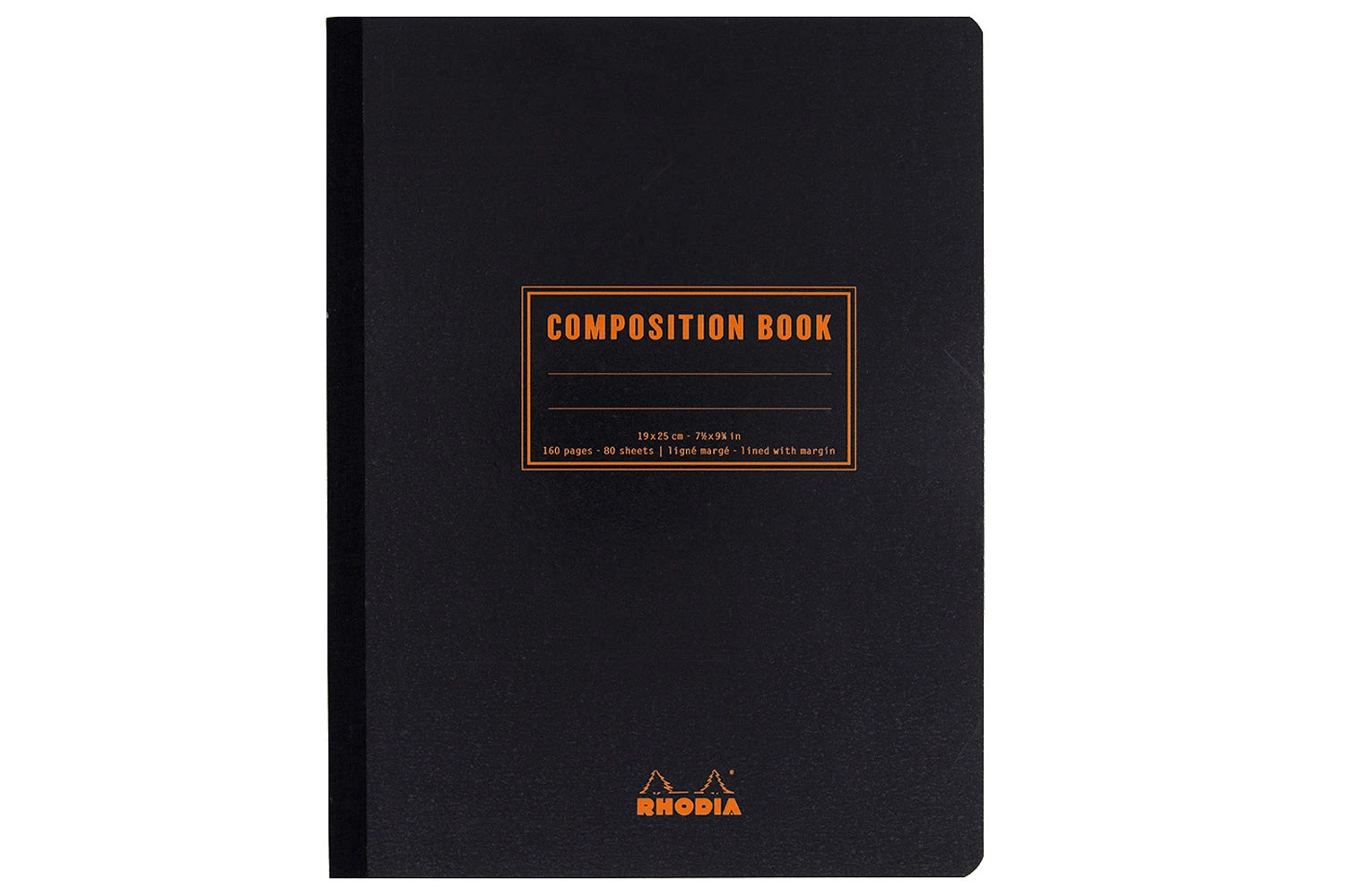 Rhodia Composition Book - Black, Lined 1 Rhodia Composition Book - Black, Lined