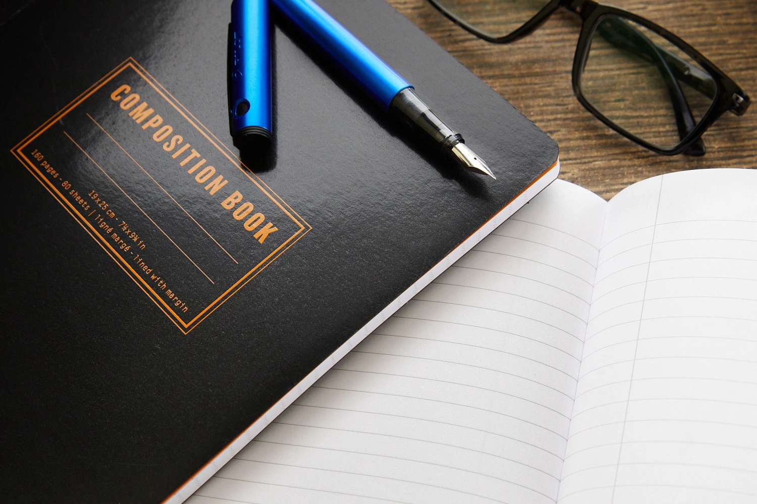 Rhodia Composition Book - Black, Lined 5 Rhodia Composition Book - Black, Lined - Image 5